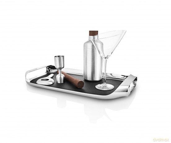 Eva Solo - Serving tray - Polished steel - 43 x 25 cm