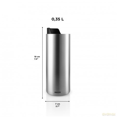 Eva Solo - Urban To Go Cup recycled - Black (567100)