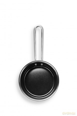 Eva Trio - Grey Line Saucepan - Grey - 1.1 L - 13 cm