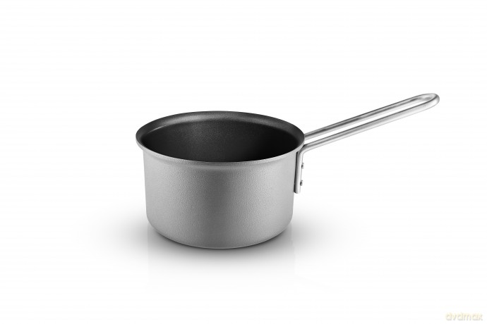 Eva Trio - Grey Line Saucepan - Grey - 1.8 L - 16 cm