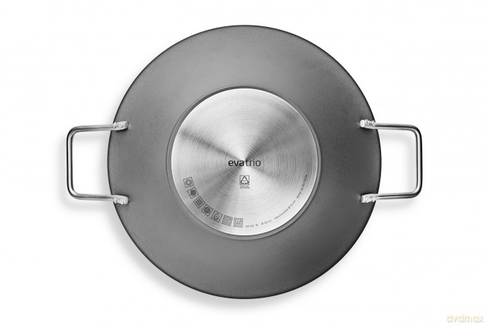 Eva Trio - Grey Line Wok - Grey - 5.0 L - 32 cm