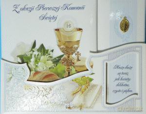 Pamiątka Pierwszej Komunii Świętej- Album Mały Kwadrat [SZKOŁA]