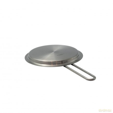 Eva Trio - Lid - Brushed steel - 13 cm