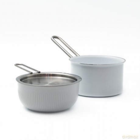 Eva Trio - Lid - Brushed steel - 13 cm