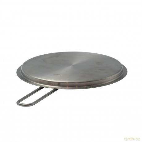 Eva Trio - Lid - Brushed steel - 20 cm