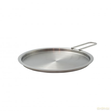 Eva Trio - Lid - Brushed steel - 20 cm
