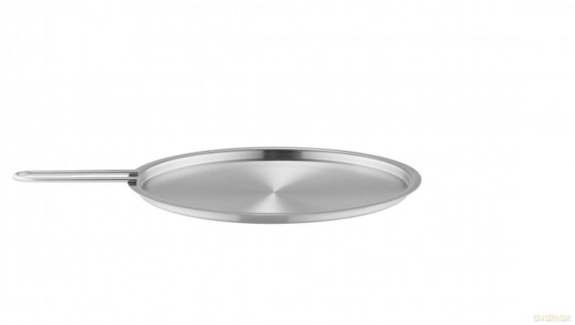 Eva Trio - Lid - Brushed steel - 24 cm