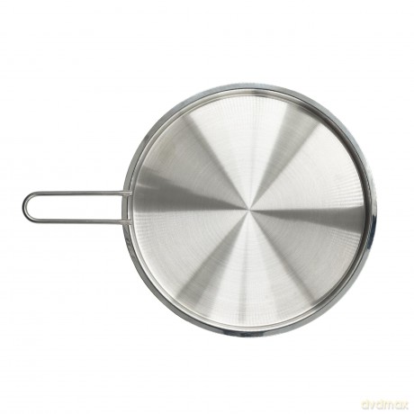 Eva Trio - Lid - Brushed steel - 24 cm
