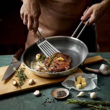 Eva Trio - Mosaic Frying Pan Ceramic Coating - 28 cm