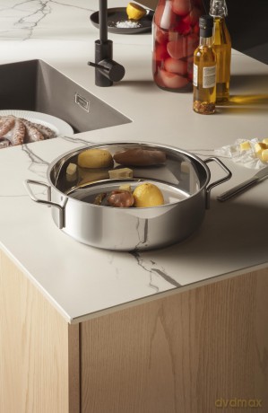 Eva Trio - Stainless Steel Saute Pot - 28cm