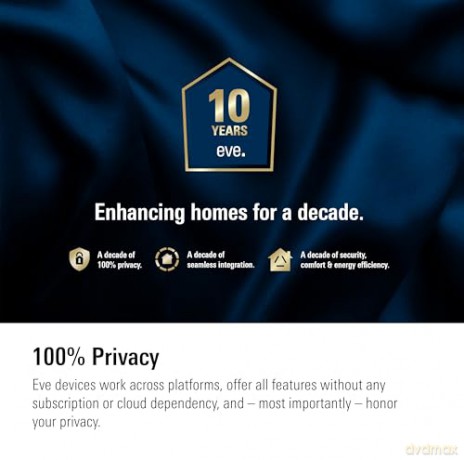 Eve - Outdoor Cam - Secure floodlight camera with Apple HomeKit Secure Video technology