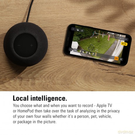 Eve - Outdoor Cam - Secure floodlight camera with Apple HomeKit Secure Video technology