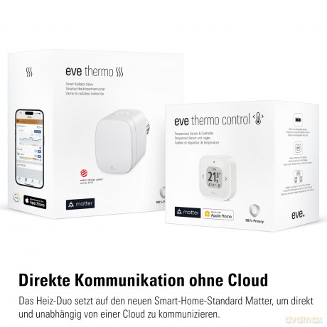 Eve - Thermo (Matter) + Eve Thermo Control (Matter)