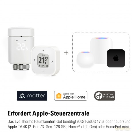 Eve - Thermo (Matter) + Eve Thermo Control (Matter)