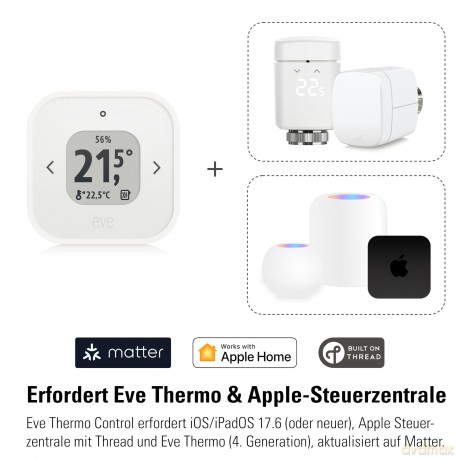 Eve - Thermo Control Matter/HomeKit