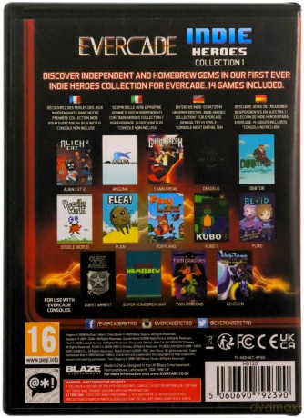 Evercade Indie Heroes Collection 1 Cartridge