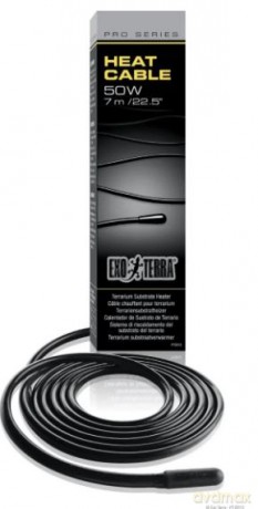 Exo Terra - Heat Cable 50W 7M - (225.0013)