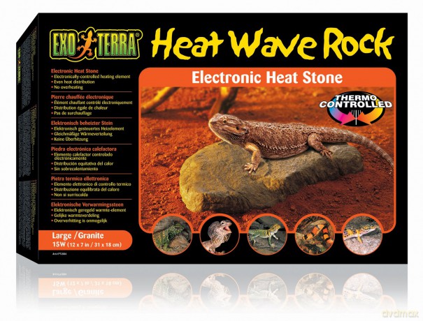 Exo Terra - Heated Stone L 31X18Cm 15W - (225.2004)