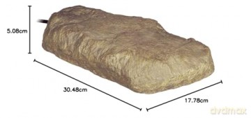 Exo Terra - Heated Stone L 31X18Cm 15W - (225.2004)