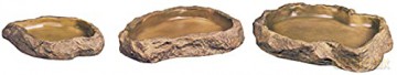 Exoterra - Food Bowl XL - Neutral Natural Color - 28x20.5x3.5CM