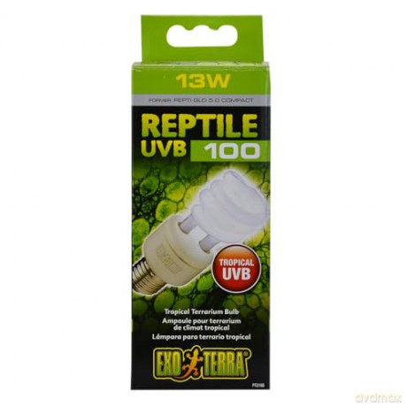 EXOTERRA - Reptile Uvb 100 Fluorescent lamp 25W E27 - (220.1871)
