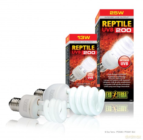 Exoterra - Reptile UVB 200 - 13W E27