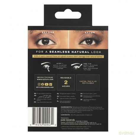 Eylure - Underlash Pre-Glued Natural Clusters