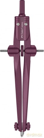Faber-Castell - Compass - Streamer Berry, 5 pcs (174552)