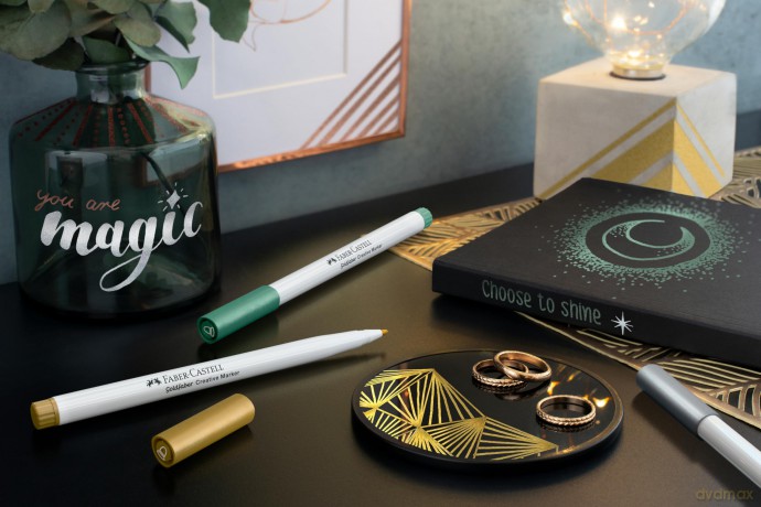 Faber-Castell - Creative Marker Gofa 1.5 - Metallic Moments - 6 pcs (161107)