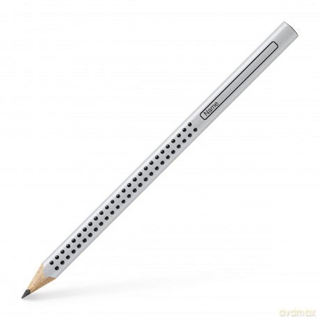 Faber-Castell - Graphite pencil Jumbo Grip set - Silver BC (111996)