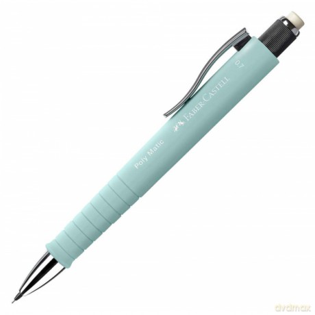 Faber-Castell - Mechanical pencil Poly Matic - 0.7 mm Caribic Blue (133305)