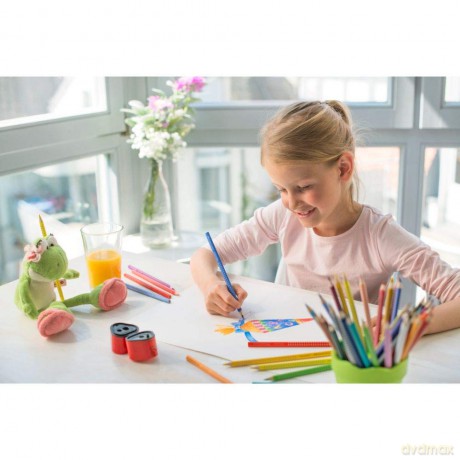 Faber-Castell - Promotion set - 12 Colour Grip + 2 Grip Colour Markers (201640)