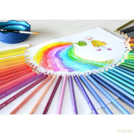 Faber-Castell - Promotion set - 12 Colour Grip + 2 Grip Colour Markers (201640)
