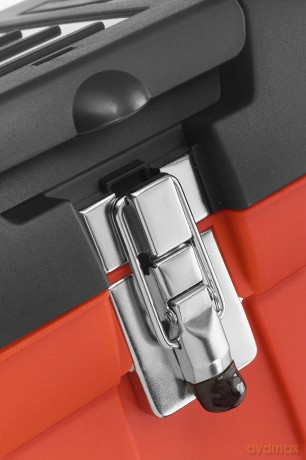 Facom BP.C24NPB Tool Box - 24 Heavy-Duty Plastic Case with Auto-Locking Lid