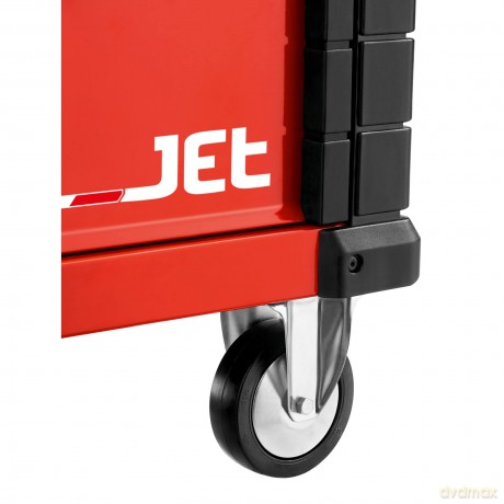 Facom JET.6M3A - 6 drawer roller cabinets - 3 modules per drawer, red