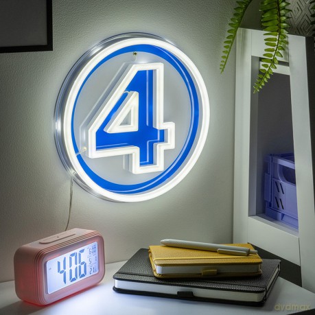 Fantastic 4 Wall Mountable LED Neon Light