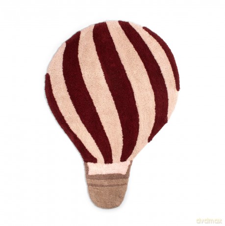 Filibabba - Tufted rug - Air balloon - Deeply Red - 36-144 M (FI-03820)