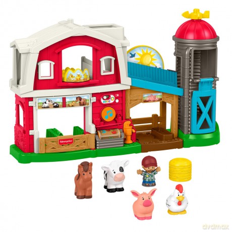 Fisher-Price - Little People Caring Fun Animal Farm DK/NO/SE (JGX11) [FIGURKA]