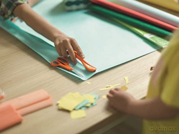 Fiskars - Classic Children's Scissors, Right Hand, Orange