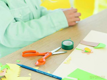 Fiskars - Classic Children's Scissors, Right Hand, Orange