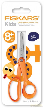 Fiskars - Classic Children's Scissors, Right Hand, Orange