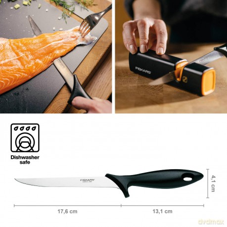 Fiskars - Essential Filleting Knife - 18 cm