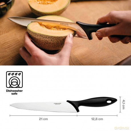 Fiskars - Essential Kitchen Knife - 21 cm