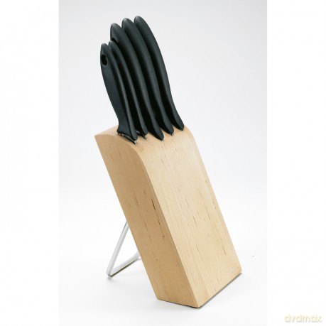 Fiskars - Essential Knife Block - with 5 Knives