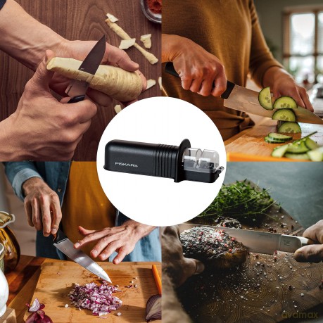 Fiskars - Essential Roll-Sharp Knife Sharpener