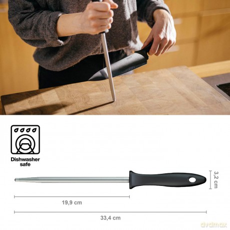 Fiskars - Essential Sharpening Steel - 20 cm