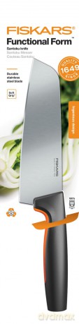 Fiskars - FunctionalForm Asian Chef's Knife - 17 cm