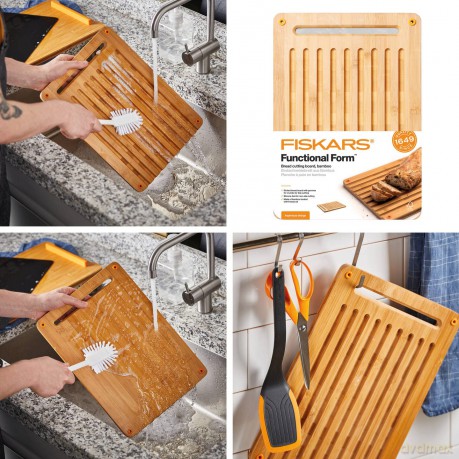 Fiskars - FunctionalForm Bamboo Cutting Board