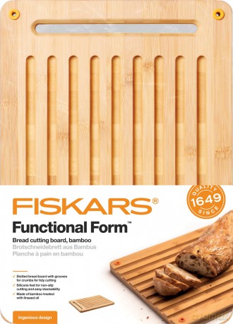 Fiskars - FunctionalForm Bamboo Cutting Board