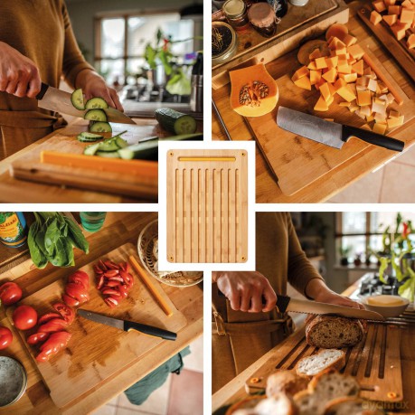 Fiskars - FunctionalForm Bamboo Cutting Boards - Set of 3